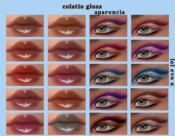 [Aparencia] -Colatio Gloss Collection EvoX