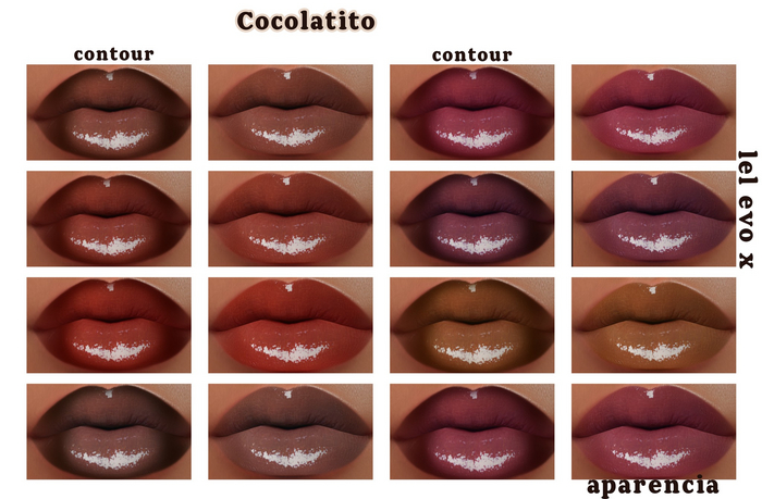 [Aparencia] -Cocolatito Collection EvoX