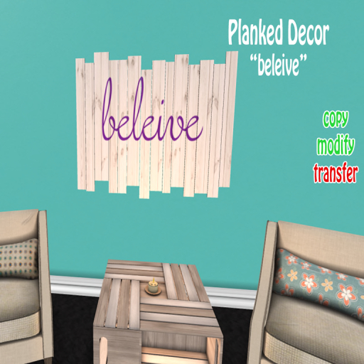 [AmHun] Planked Decor - Believe