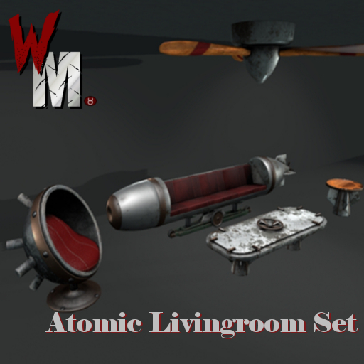 WM Atomic Livingroom Set (Crate)