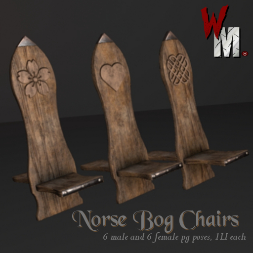 WM - Norse Bog Chairs - 3 (Crate)