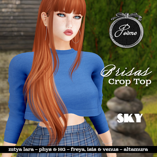 {Poeme} Fatpack Brisas Crop Tops