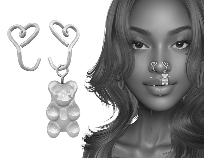 FOI - GUMMY NOSE RING . DEMO