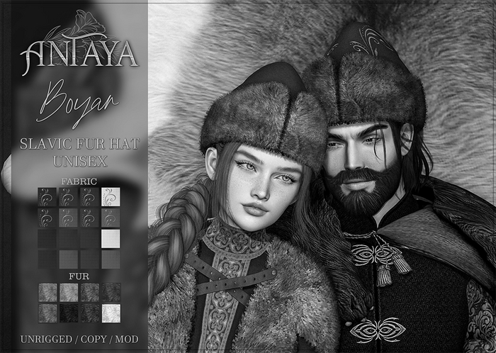 :: ANTAYA :: Slavic fur hat "Boyar" demo