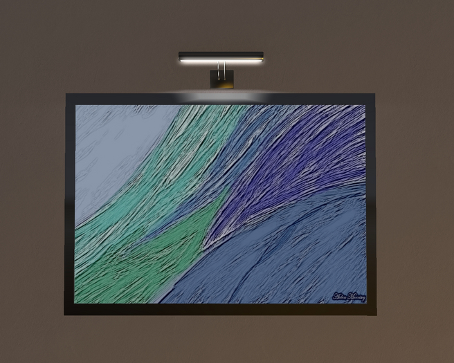 Artwork Original (Blue Breeze)