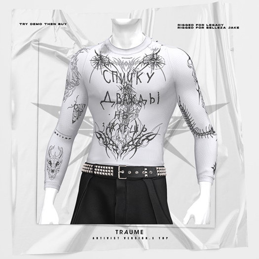 [Traume] Antivist Version.X Top White