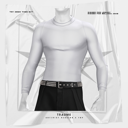 [Traume] Antivist Version.X Top' White