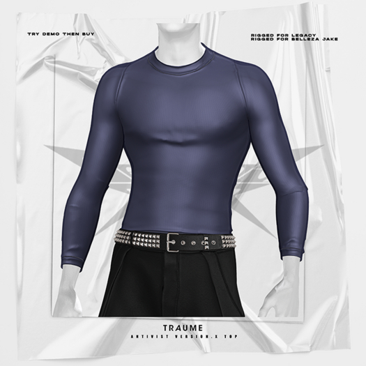 [Traume] Antivist Version.X Top' Blue