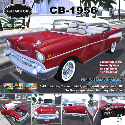 G&D MOTORS CB-1956