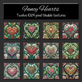 *Wallflowers* Fancy Hearts