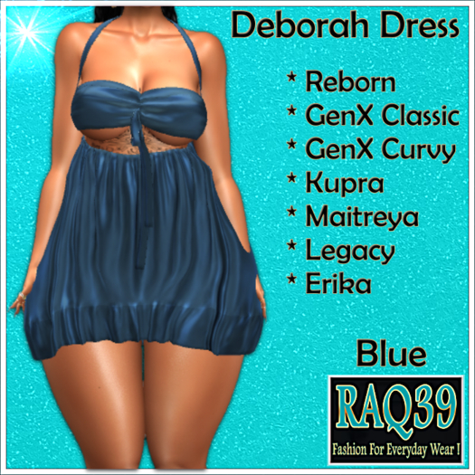 [R39] Deborah Dress-Blue