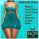 [R39] Deborah Dress-Teal