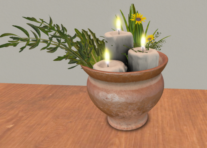 Maddy candle decor