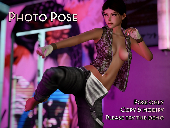 NF Photo Pose - 51 Kickboxer