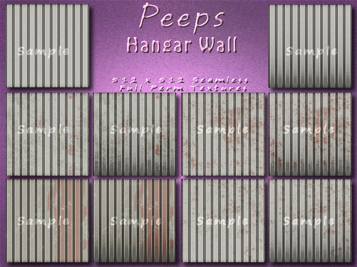 Peeps Textures Hangar Wall