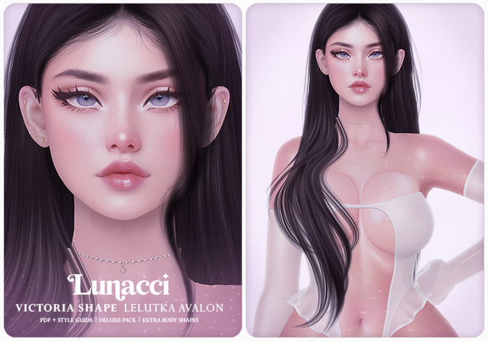 Victoria Shape (Lelutka Avalon) [STYLE CARD + TIPS]