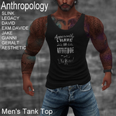 Apparently I have a attitude. Who knew? Men's Tank Top (MBT)