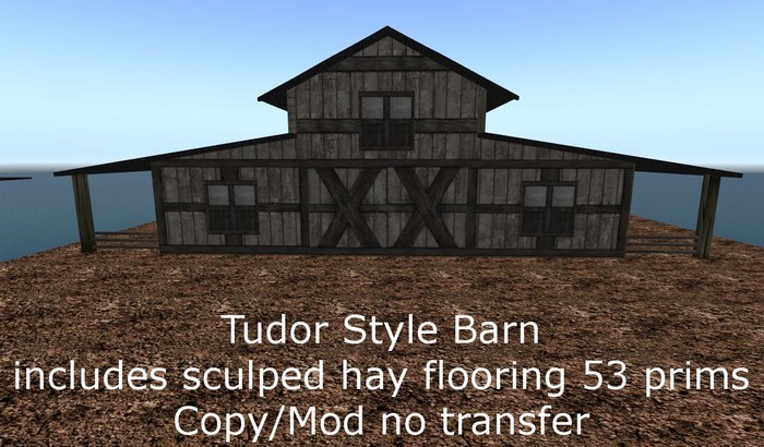 tudor style barn 