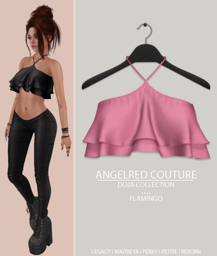 AngelRED Couture - Doja Top [Flamingo]