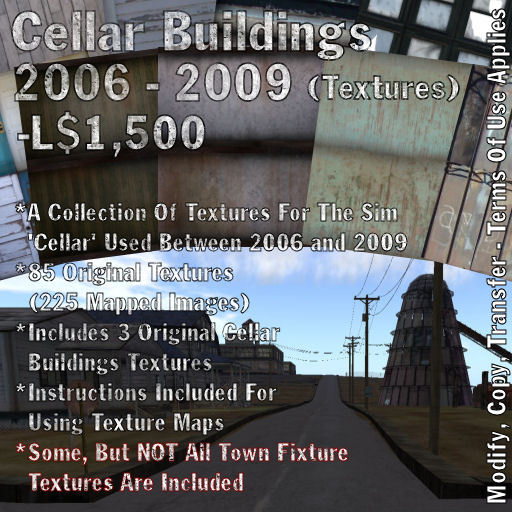 Cellar Buildings 2006-2009 (85 Textures)