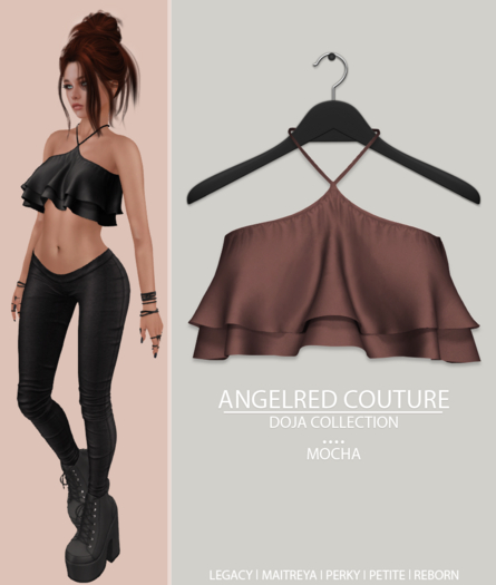 AngelRED Couture - Doja Top [Mocha]