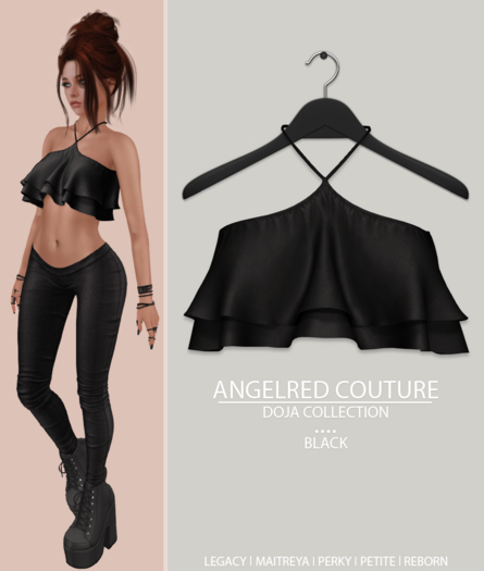 AngelRED Couture - Doja Top [Black]