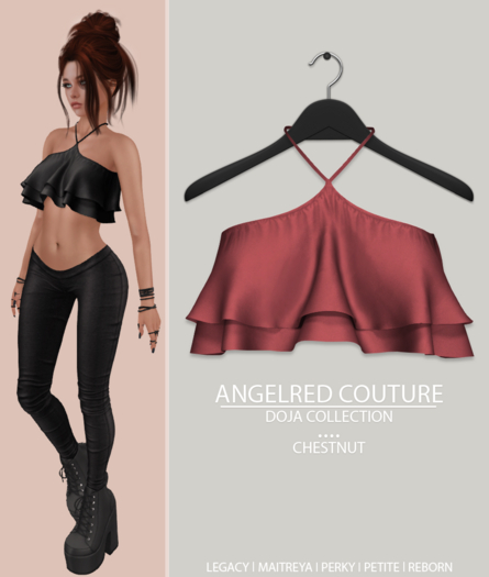 AngelRED Couture - Doja Top [Chestnut]