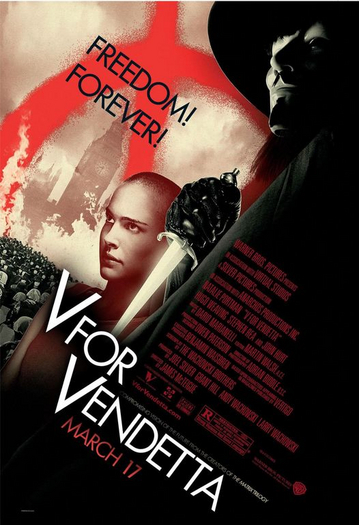 Movie Poster-V for Vendetta