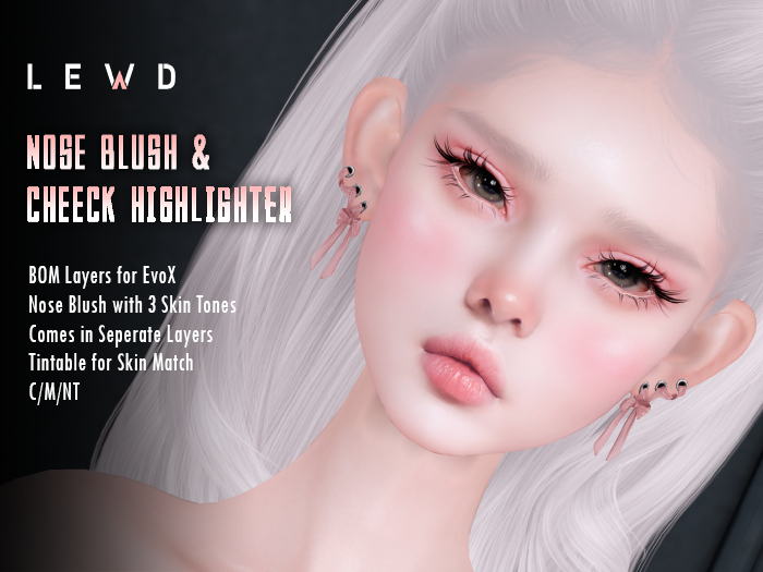[LEWD] Nose Blush / Cheek Highlighter - EvoX