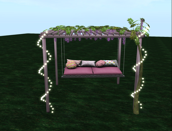 A arbor with hanging bed #2