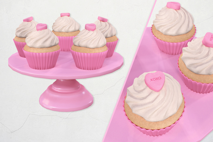 Sweetheart Cupcakes (Dispenses Cupcakes)
