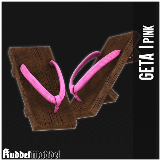[KuddelMuddel] Geta / Pink