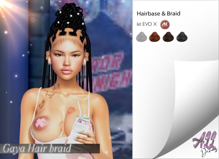 [All Divas] Gaya Hair braid