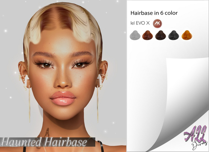 [All Divas] Haunted 2 hairbase EVOX
