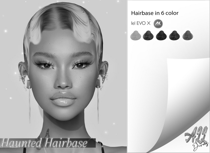 [All Divas] Haunted 2 hairbase EVOX DEMO