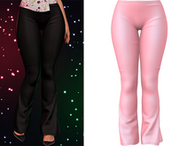 Janissa Flare Pants 2.0 [Light Pink] - Maitreya Lara + LaraX • Legacy • Reborn • GenX