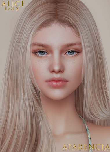 [Aparencia] -Alice Skin-PORCELAIN