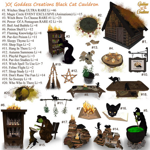 18 )O( GC: Black Cat Cauldron-Don't Rune The Fun