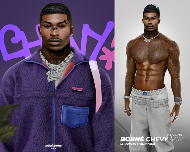 BORNE. CHEVY SKIN (EVOX) RUBY