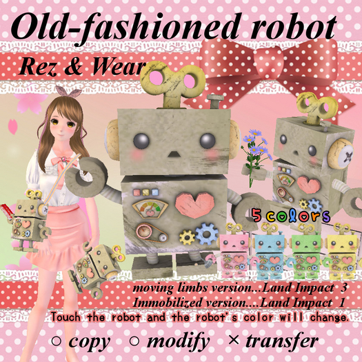 Old-fashioned robot