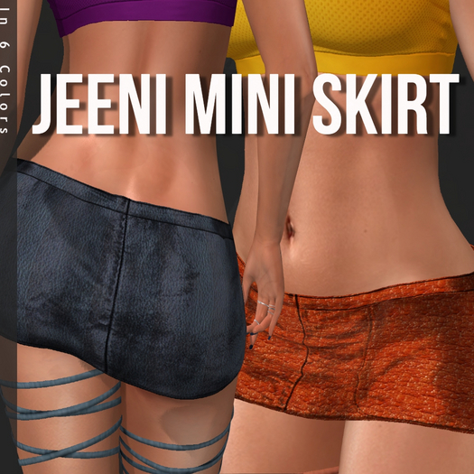 ::GK:: Jeeni Mini Skirt 6 Dark Brown Venus, TMP, Slink, Maitreya, Belleza, eBody, Altamura