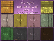 Peeps Textures Industrial Wall Panels 1