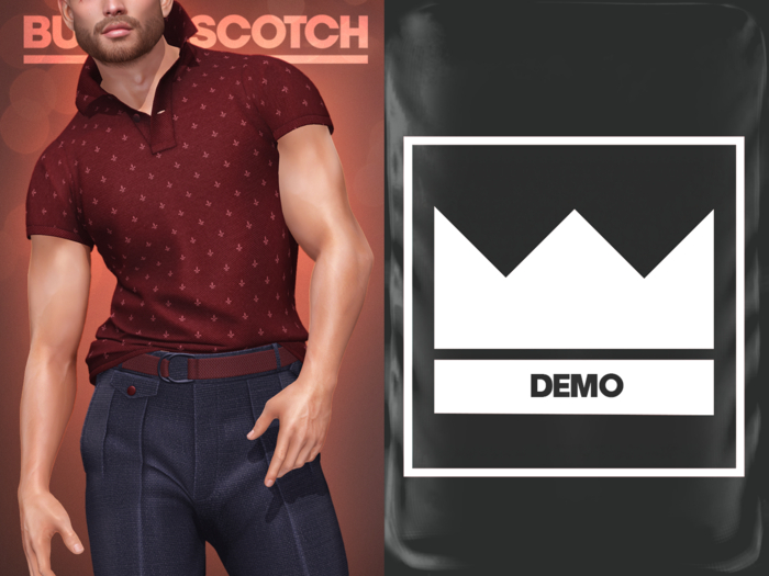 BUTTERSCOTCH . Mason Polo Shirt {DEMO}