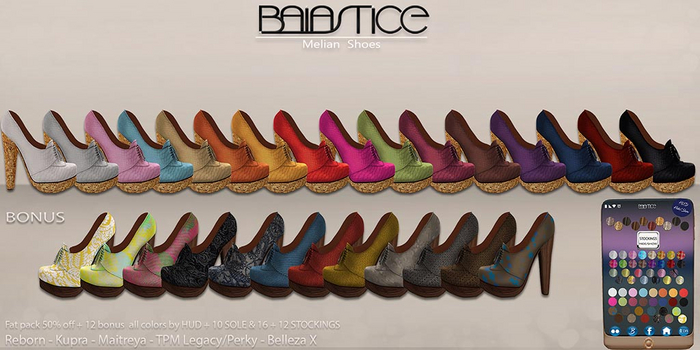 Baiastice_Melian Shoes-All Colors+12x2 Bonus