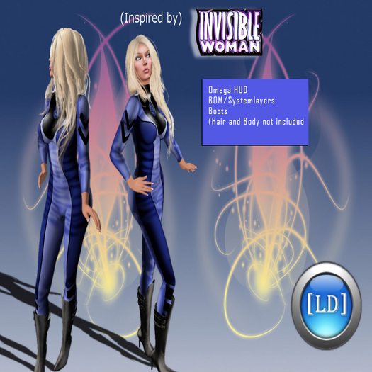 (Inspired by) Invisible Woman outfit UPDATED