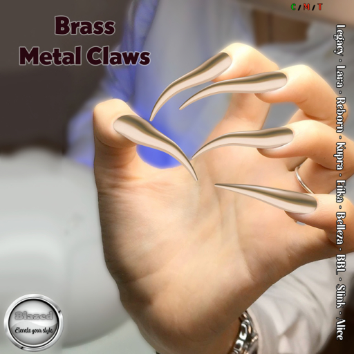 [blazed] Brass Claw Nails