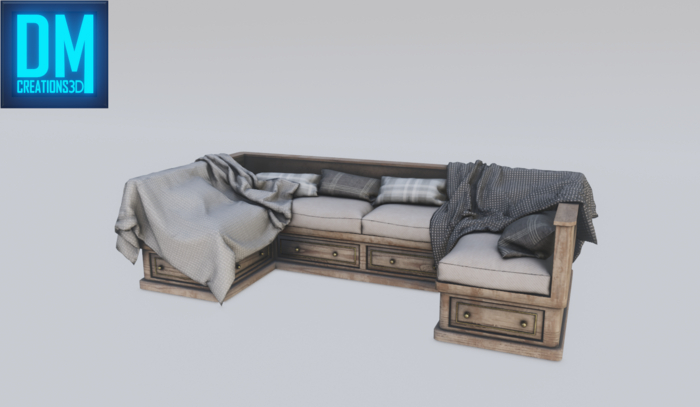 Imagination Sofa Full Perm Mesh