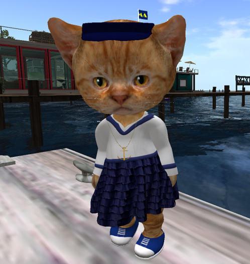 Dinkie Sailor Ruffles Marine