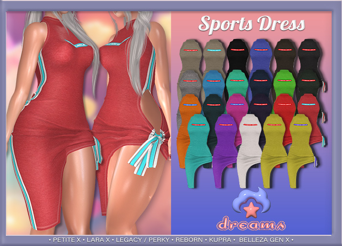 - DS - Sports Dress - FATPACK - [ADD]