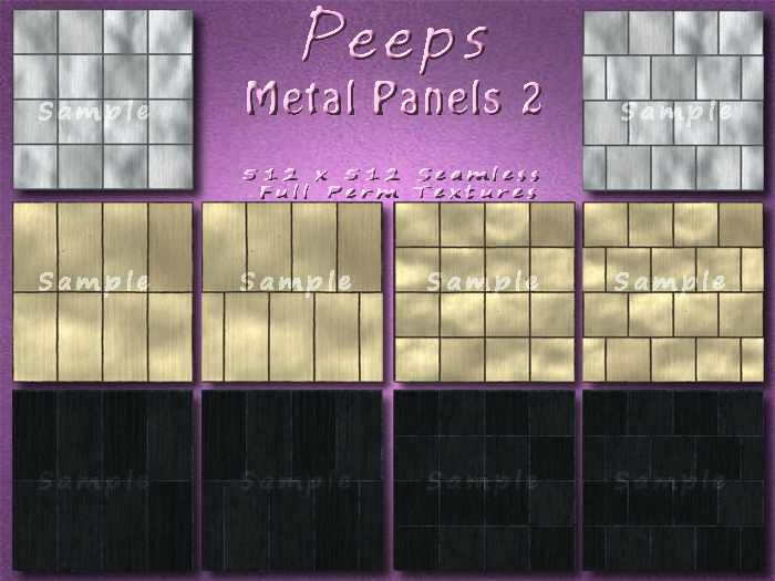 Peeps Textures Metal Panels 2